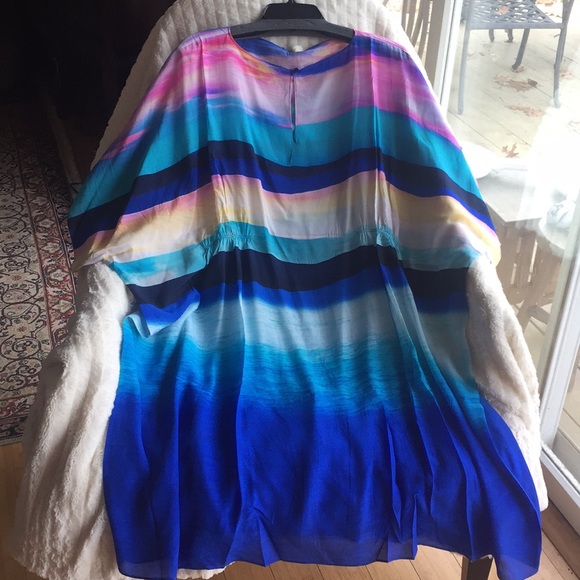 Gottex 💯Silk Cover Up /Dress Never Used